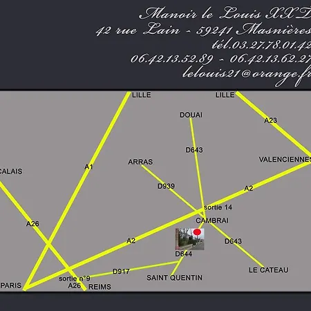 Manoir Le Louis Xxi Masnieres