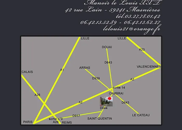 Manoir Le Louis Xxi Masnieres